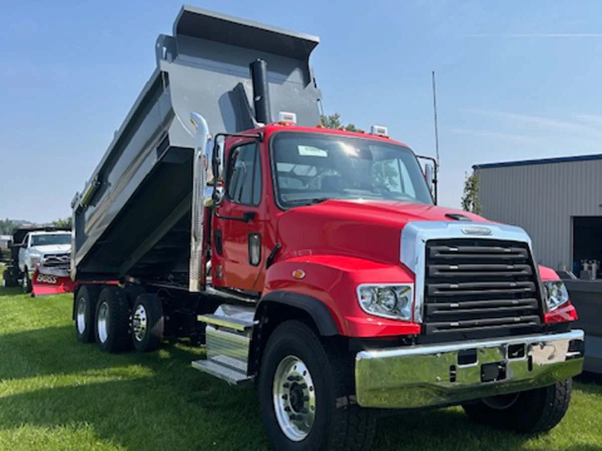 steel class 8 dump truck